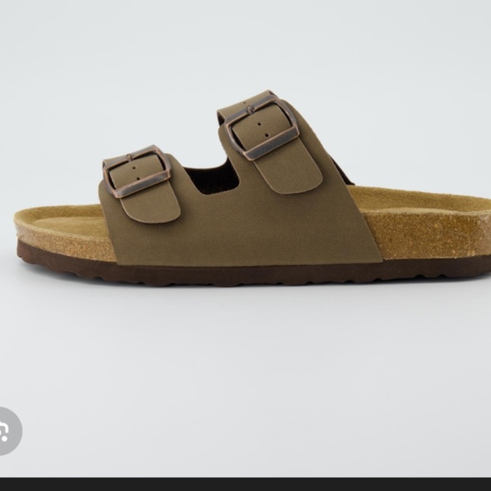 Cushionaire Lane Cork Footbed Sandals NEW Sz 8.5